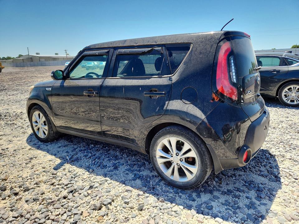 2014 Kia Soul VIN KNDJP3A57E7743216 COPART salvage auction — HAIL, Mo - Salvage Certificate Of Title, sold $1,000 on 2026-07-06 (photo 2)