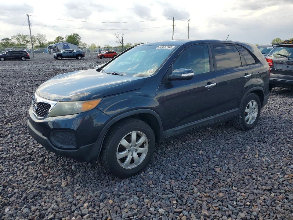 2012 Kia VIN 5XYKT4A19CG237115 COPART salvage auction — FRONT END, In - Certificate Of Title, sold $1,500 on 2026-07-07 (photo 1)