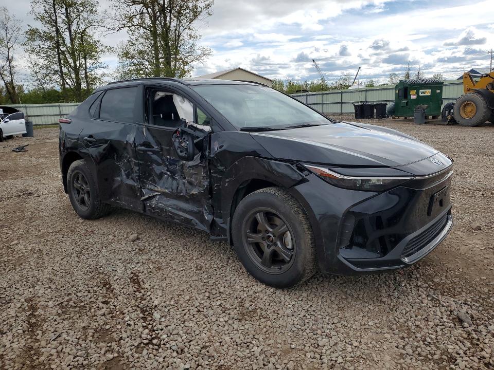 2025 Toyota Bz4x VIN JTMABACA0SA105465 COPART salvage auction — SIDE, NY - MV-907A SALVAGE CERTIFICATE, sold $12,900 on 2026-07-09 (photo 4)