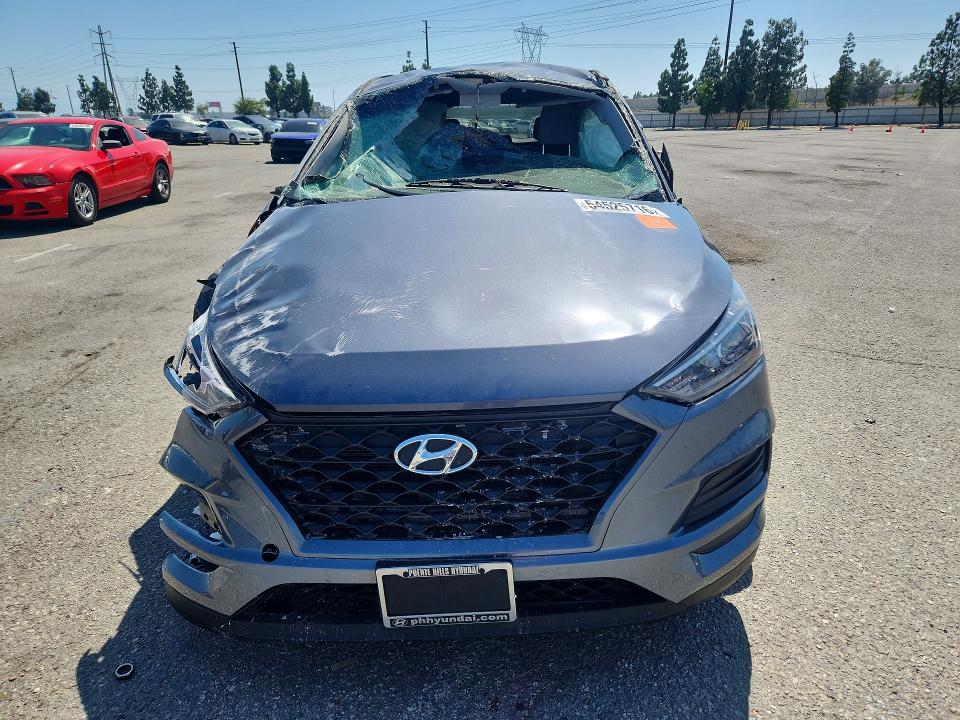 2021 Hyundai Tucson VIN KM8J23A48MU398201 COPART salvage auction — ALL OVER, Ca - Salvage Certificate, sold $1,850 on 2026-07-07 (photo 5)