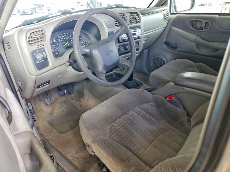 2001 Chevrolet S-10 pickup VIN 1GCCS19541K119087 COPART salvage auction — REAR END, Ca - Salvage Certificate, sold $525 on 2026-07-09 (photo 8)