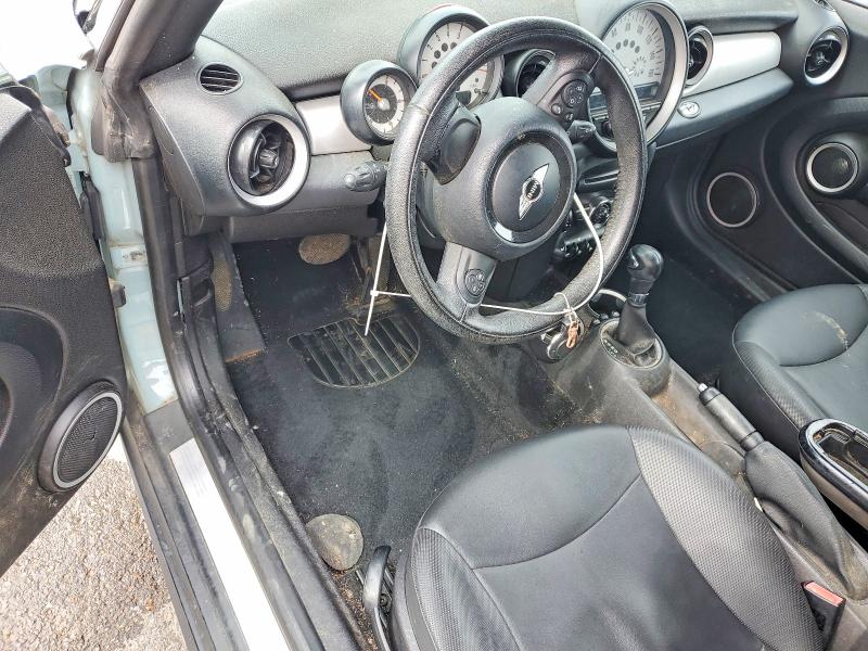 2012 Mini Cooper VIN WMWZN3C56CT135176 COPART salvage auction — WATER/FLOOD, Tn - Salvage Cert-Water Damage, sold $300 on 2026-07-09 (photo 8)