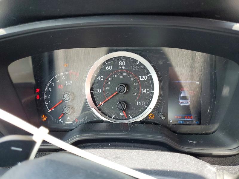 2022 Toyota Corolla VIN 5YFS4MCE4NP136530 COPART salvage auction — FRONT END, Fl - Certificate Of Destruction, sold $3,300 on 2026-07-17 (photo 9)