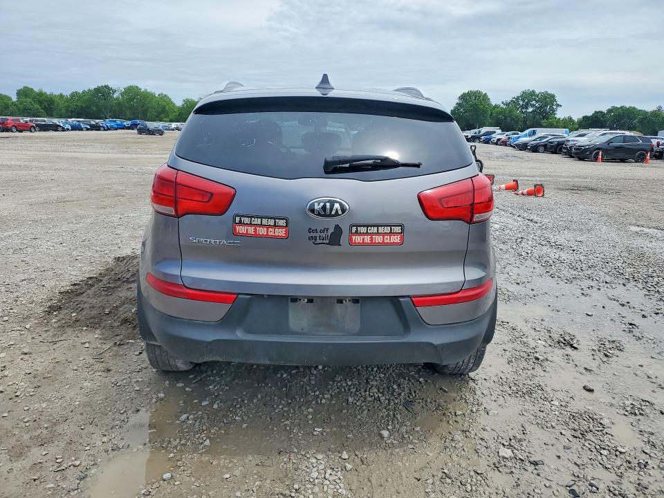 2015 Kia Sportage VIN KNDPB3AC0F7672403 COPART salvage auction — FRONT END, Oh - Cert Of Title-Salvage, sold $1,050 on 2026-07-21 (photo 6)
