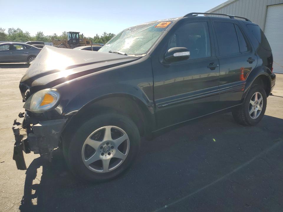 2002 Mercedes-benz Ml-class VIN 4JGAB54E52A295736 — COPART salvage auction photo