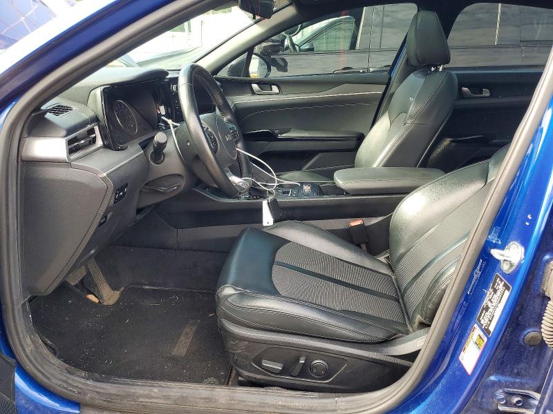 2022 Kia K5 VIN 5XXG64J28NG091044 COPART salvage auction — FRONT END, In - Cert Of Title-Salvage Title, sold $4,600 on 2026-07-20 (photo 7)