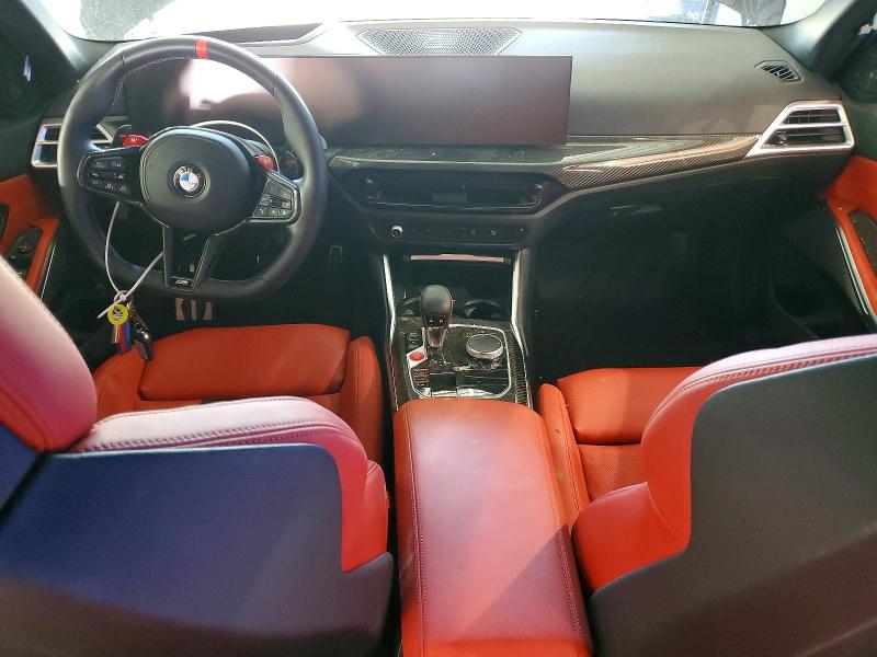 2025 BMW M3 VIN WBS33HJ05SFU37986 COPART salvage auction — SIDE, Ky - Cert Of Title-Salvage, sold $18,700 on 2026-07-27 (photo 8)