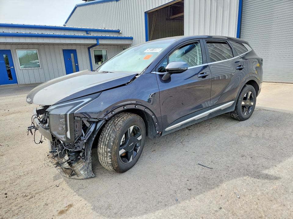 2026 Kia Sportage VIN 5XYK2CDF3TG387208 COPART salvage auction — FRONT END, VA - CERT OF TITLE - SALVAGE, sold $6,100 on 2026-07-06 (photo 1)