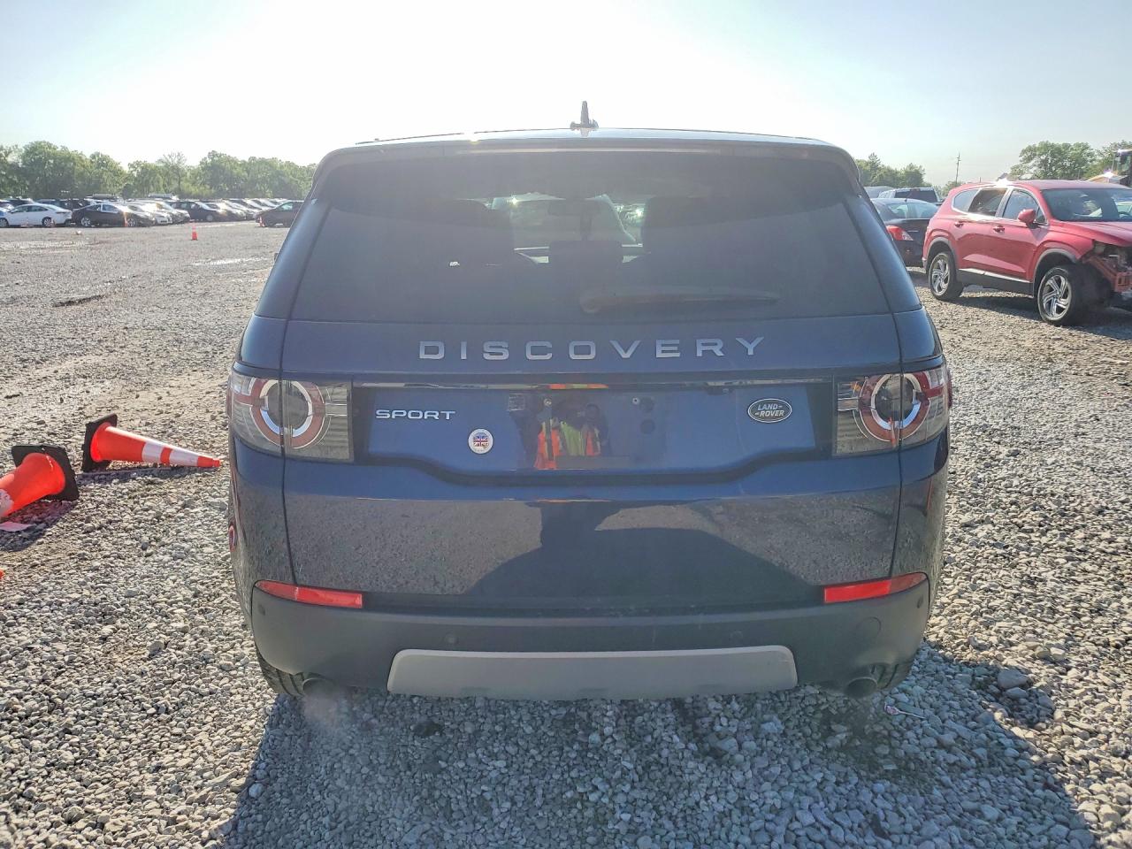 2016 Land Rover Discovery Sport VIN SALCR2BG1GH594417 COPART salvage auction — Front End, OH - CERT OF TITLE-SALVAGE, sold $1,300 on 2026-06-30 (photo 6)