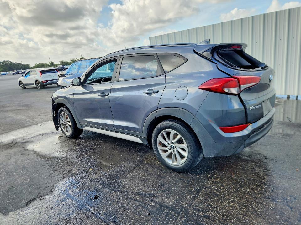 2018 Hyundai Tucson VIN KM8J33A41JU622093 COPART salvage auction — FRONT END, Fl - Certificate Of Title, sold $1,700 on 2026-07-14 (photo 2)