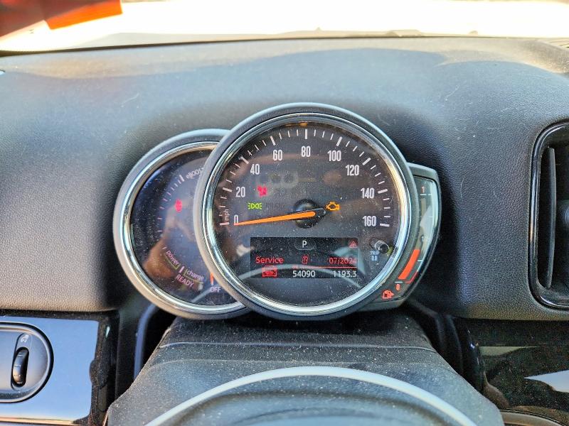 2019 Mini VIN WMZYU7C57K3F93917 COPART salvage auction — FRONT END, Il - Salvage Certificate, sold $4,050 on 2026-07-20 (photo 9)