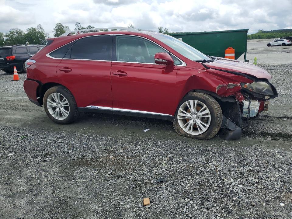 2011 Lexus Rx VIN JTJBC1BA1B2035243 COPART salvage auction — FRONT END, Sc - Cert Of Title-Salvage, sold $2,399 on 2026-07-29 (photo 4)