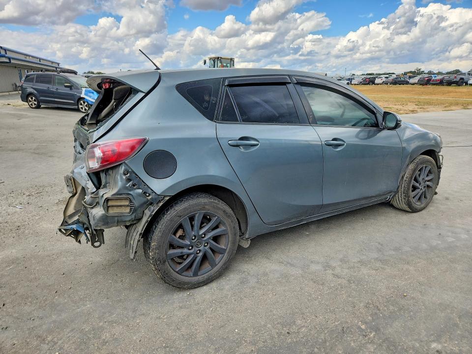 2012 Mazda 3 VIN JM1BL1L85C1671492 COPART salvage auction — REAR END, Ca - Salvage Certificate, sold $100 on 2026-07-28 (photo 3)
