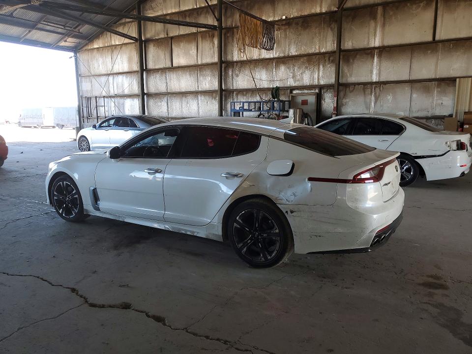 2019 Kia Stinger VIN KNAE15LA9K6049327 COPART salvage auction — REAR END, Tx - Salvage Vehicle Title, sold $2,500 on 2026-07-22 (photo 2)
