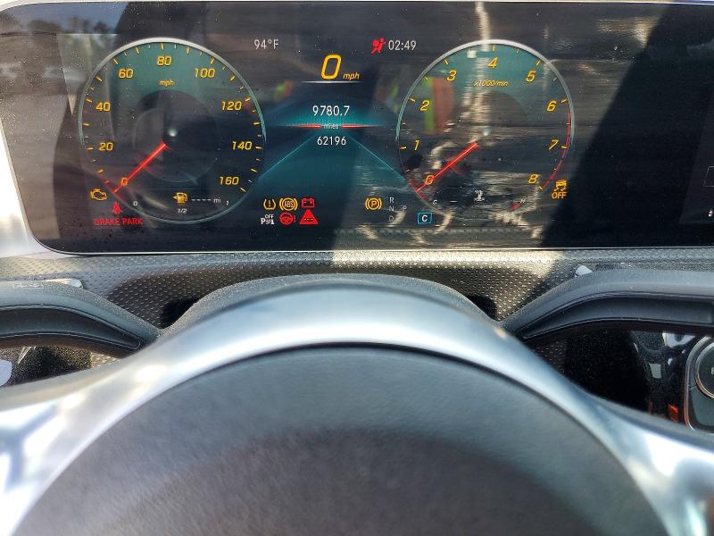 2021 Mercedes-benz VIN W1K3G5BB8MJ321245 COPART salvage auction — MINOR DENT/SCRATCHES, Tx - Certificate Of Title (P), sold $16,500 on 2026-07-23 (photo 9)