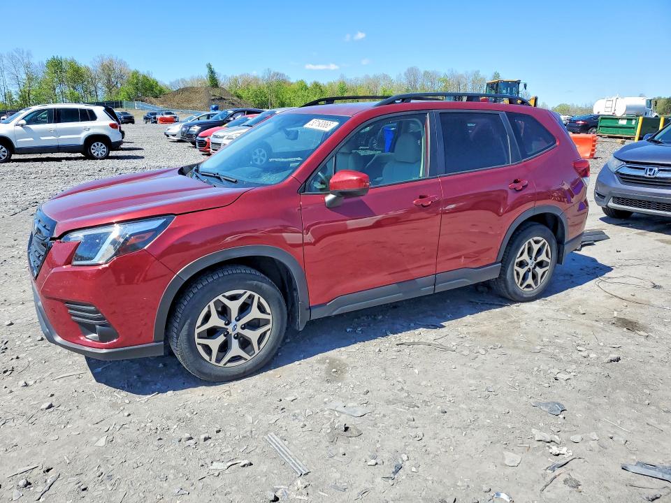 2023 Subaru Forester VIN JF2SKAEC2PH499201 COPART salvage auction — SIDE, Pa - Certificate Of Salvage, sold $4,900 on 2026-07-22 (photo 1)
