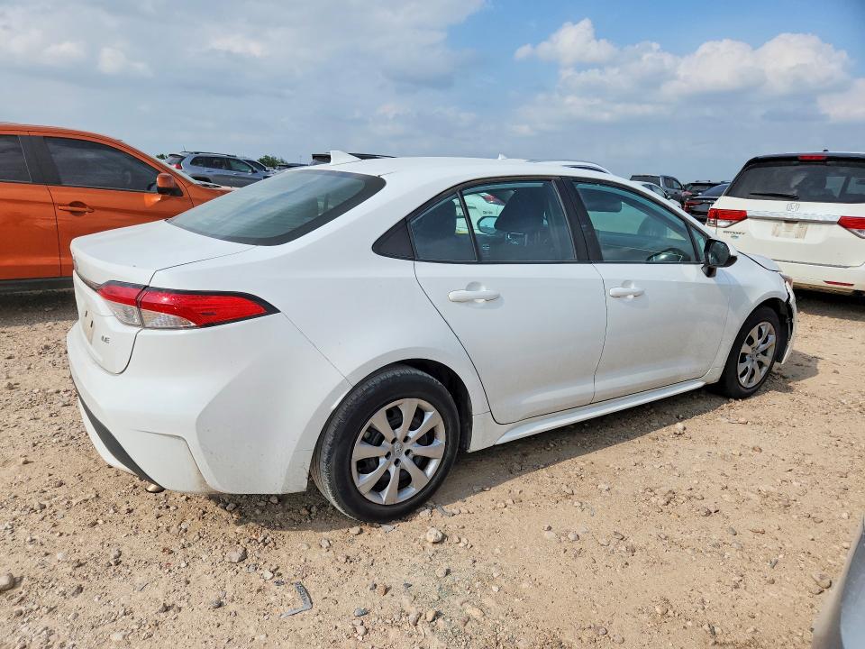2022 Toyota Corolla VIN 5YFEPMAE1NP331363 COPART salvage auction — FRONT END, Tx - Certificate Of Title, sold $9,000 on 2026-07-23 (photo 3)