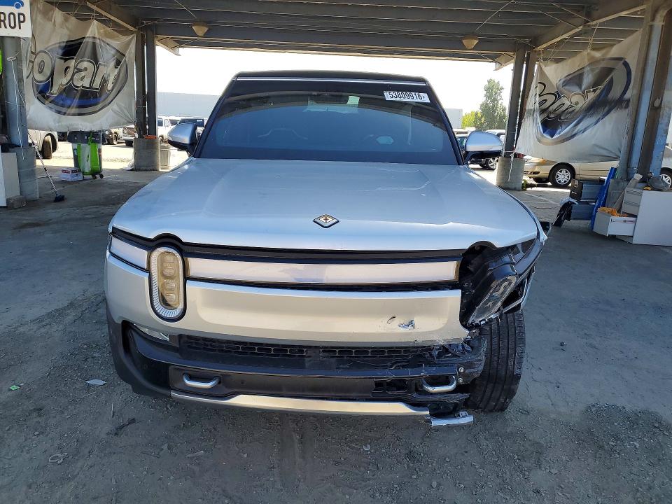 2024 Rivian R1s VIN 7PDSGCBA3RN035670 COPART salvage auction — FRONT END, CA - SALVAGE CERTIFICATE, sold $18,900 on 2026-07-14 (photo 5)