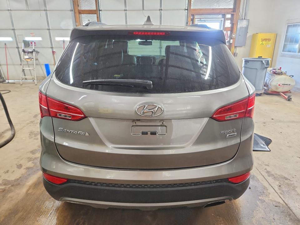 2014 Hyundai Santa fe VIN 5XYZUDLB0EG204685 COPART salvage auction — REAR END, Il - Salvage Certificate, sold $2,600 on 2026-07-27 (photo 6)
