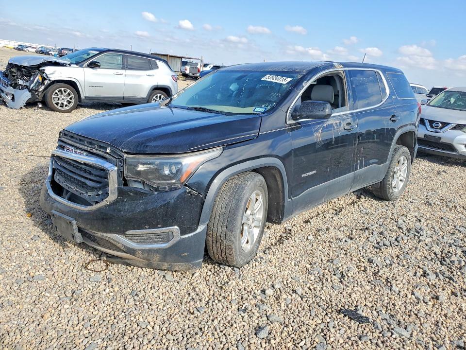 2019 Gmc Acadia VIN 1GKKNKLA4KZ112247 COPART salvage auction — FRONT END, Tx - Certificate Of Title (P), sold $4,500 on 2026-07-09 (photo 1)