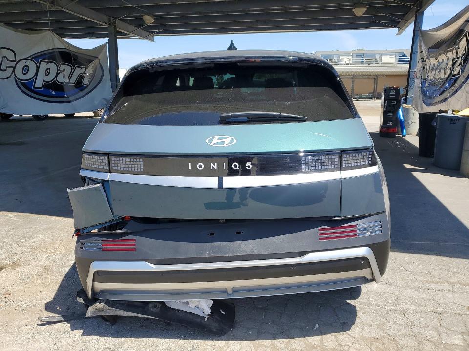 2026 Hyundai Ioniq VIN 7YAKN4DA5TY058317 COPART salvage auction — REAR END, Ca - Salvage Certificate, sold $8,100 on 2026-07-30 (photo 6)
