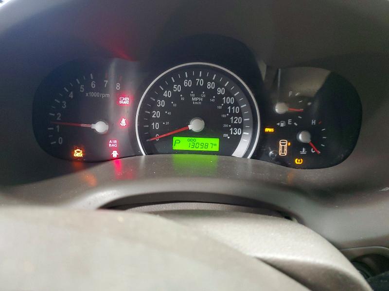 2007 Kia SEDONA VIN KNDMB233376179493 COPART salvage auction — FRONT END, Mn - Cert Of Title-Prior Salvage, sold $625 on 2026-07-14 (photo 9)