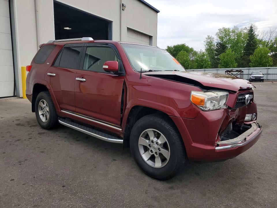 2011 Toyota 4runner VIN JTEBU5JR3B5051095 COPART salvage auction — FRONT END, Mn - Cert Of Title-Salvage, sold $4,800 on 2026-07-09 (photo 4)