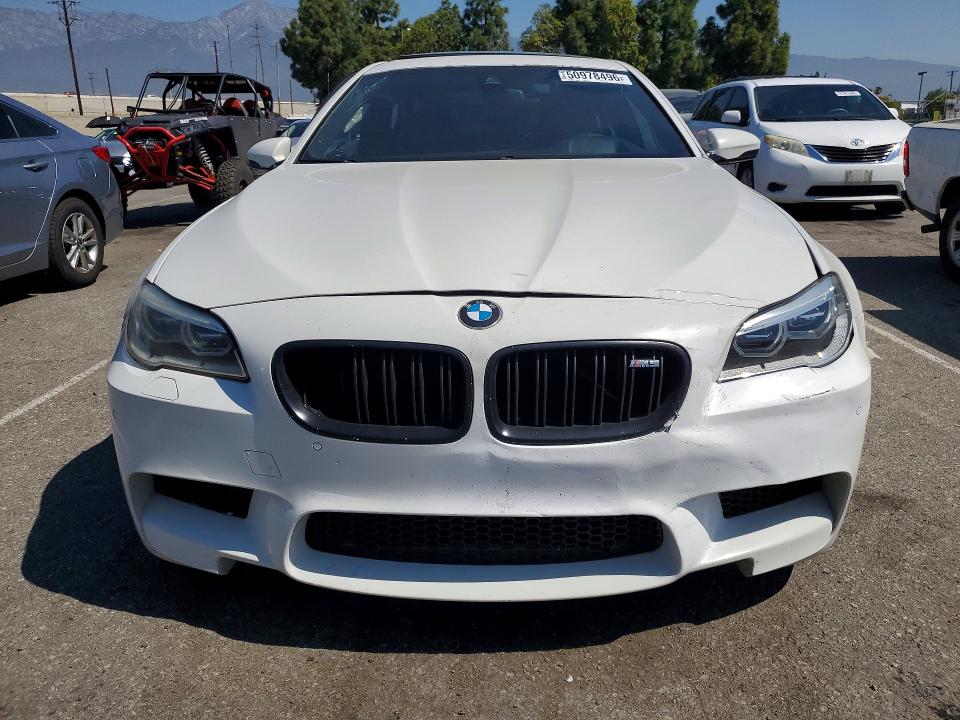 2014 BMW M5 VIN WBSFV9C54ED097574 COPART salvage auction — SIDE, CA - SALVAGE CERTIFICATE, sold $150 on 2026-07-21 (photo 5)