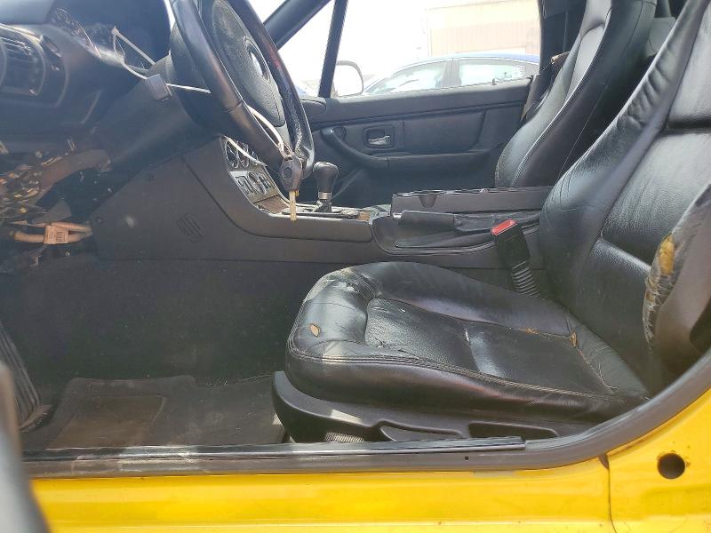 2001 BMW Z3 VIN WBACN53451LJ55876 COPART salvage auction — FRONT END, Ks - Cert Of Title-Salvage, sold $175 on 2026-07-30 (photo 7)