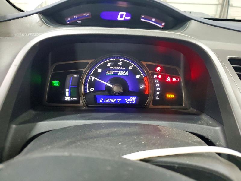 2011 Honda Civic hybrid VIN JHMFA3F26BS000110 COPART salvage auction — MINOR DENT/SCRATCHES, Tn - Certificate Of Title, sold $575 on 2026-07-07 (photo 9)
