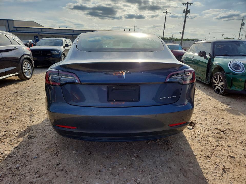 2021 Tesla Model 3 VIN 5YJ3E1EB7MF973866 COPART salvage auction — MINOR DENT/SCRATCHES, Tx - Cert Of Title-Rebuilt Salvage (P), sold $9,400 on 2026-07-16 (photo 6)