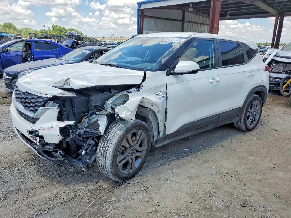 2023 Kia Seltos VIN KNDEPCAA3P7390121 COPART salvage auction — FRONT END, FL - CERTIFICATE OF DESTRUCTION, sold $2,600 on 2026-07-24 (photo 1)