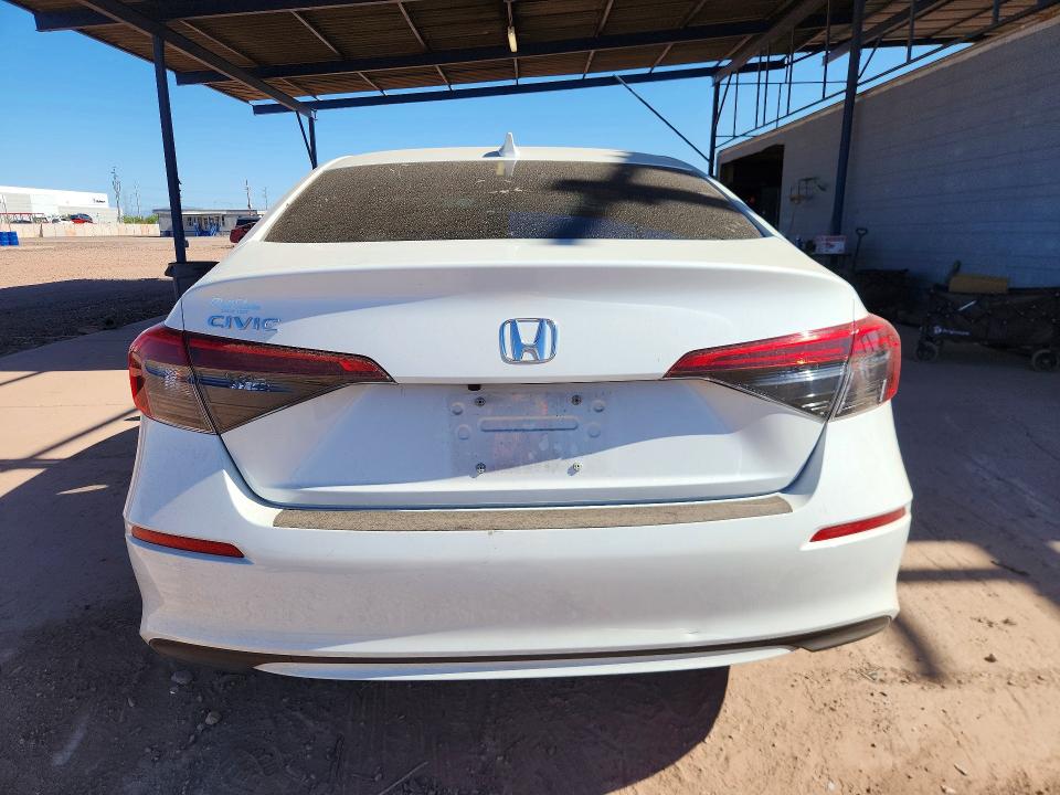 2023 Honda Civic VIN 2HGFE2F28PH533222 COPART salvage auction — FRONT END, Az - Cert Of Title - Salvage, sold $4,600 on 2026-07-02 (photo 6)