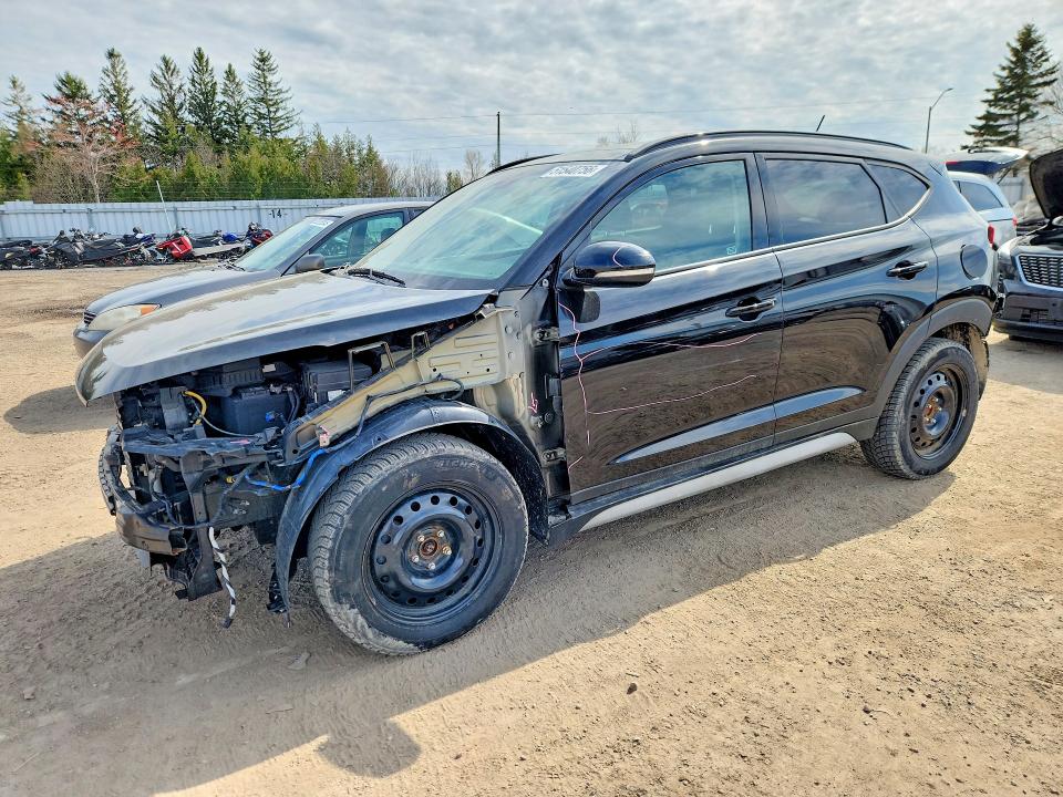 2017 Hyundai Tucson VIN KM8J33A49HU539103 COPART salvage auction — FRONT END, ON - PERMIT SALVAGE, sold $3,600 on 2026-07-14 (photo 1)
