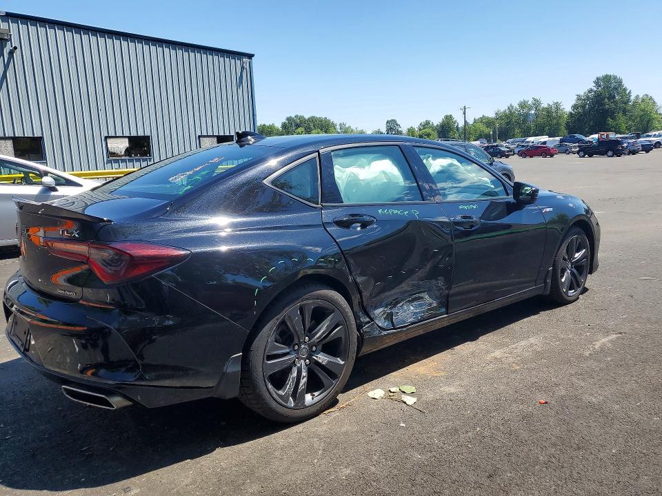 2021 Acura Tlx VIN 19UUB6F52MA011696 COPART salvage auction — SIDE, Wa - Bill Of Sale, sold $8,200 on 2026-07-22 (photo 3)