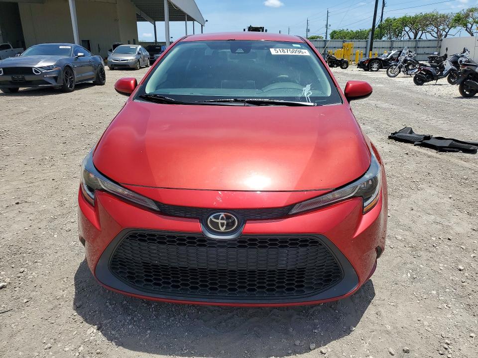 2020 Toyota VIN 5YFEPRAE2LP039327 COPART salvage auction — REAR END, Fl - Cert Of Title Slvg Rebuildable, sold $5,900 on 2026-07-15 (photo 5)