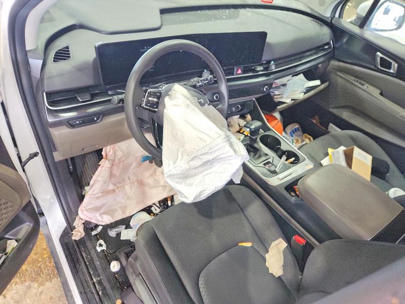 2025 Kia Carnival VIN KNDNB5K3XS6463686 COPART salvage auction — FRONT END, Tx - Salvage Vehicle Title, sold $9,200 on 2026-07-24 (photo 8)