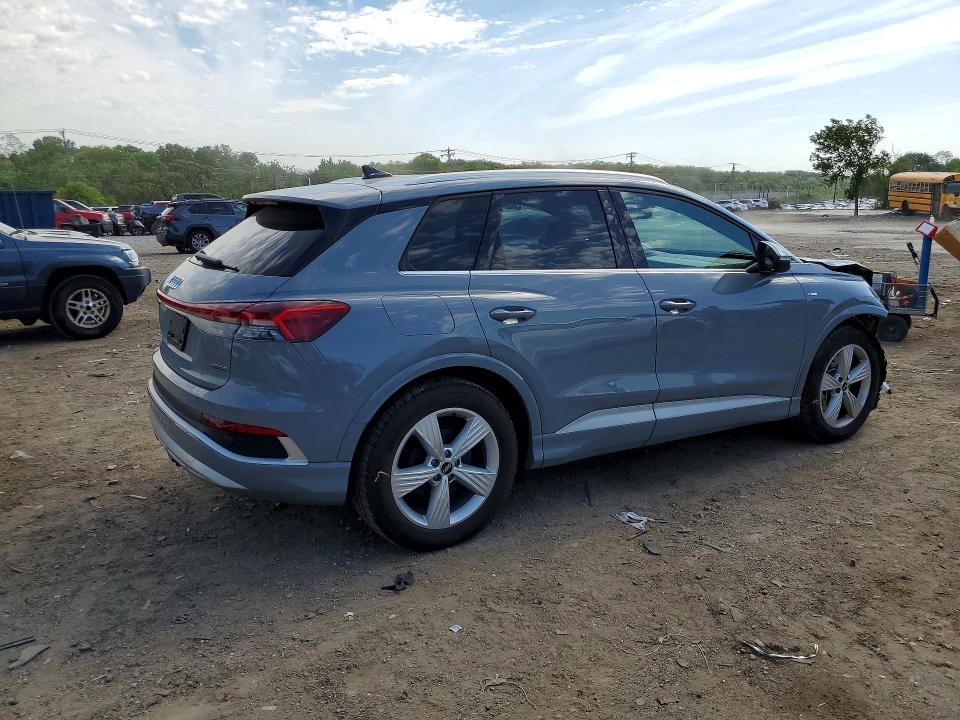 2025 Audi Q4 e-tron VIN WA1LUBFZ6SP065300 COPART salvage auction — FRONT END, Md - Cert Of Salvage < 75% Damage, sold $12,300 on 2026-07-30 (photo 3)