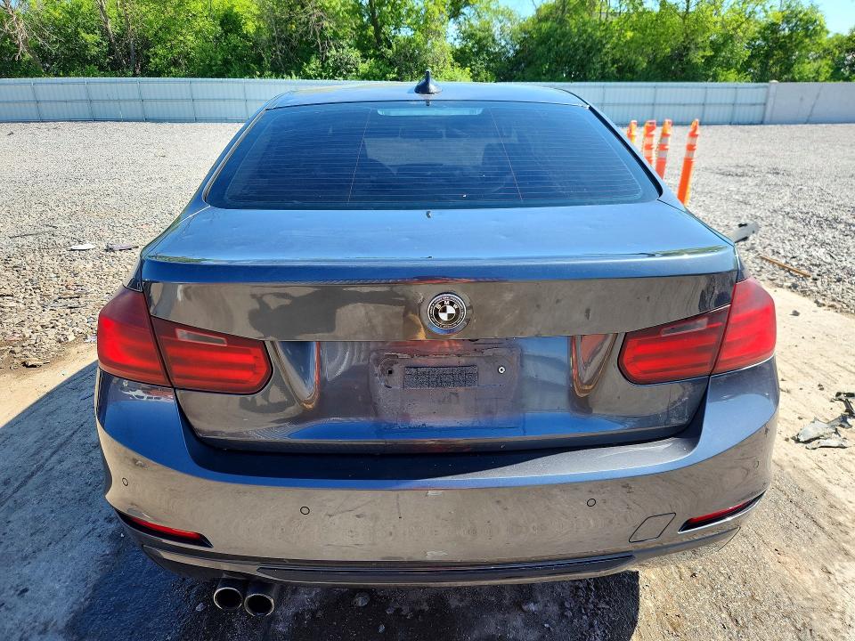 2015 BMW 3er VIN WBA3A5C53FF610248 COPART salvage auction — HAIL, Wi - Certificate Of Title, sold $3,350 on 2026-08-17 (photo 6)