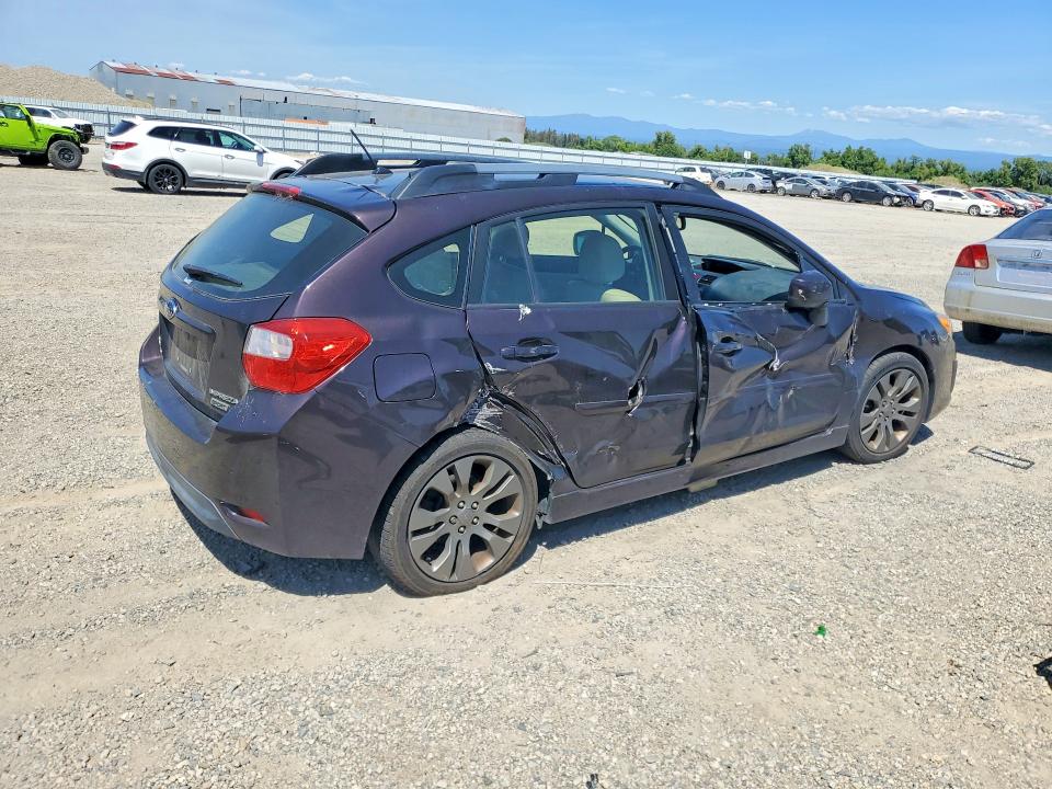 2013 Subaru Impreza VIN JF1GPAR63D2822508 COPART salvage auction — SIDE, CA - SALVAGE CERTIFICATE, sold $500 on 2026-07-10 (photo 3)