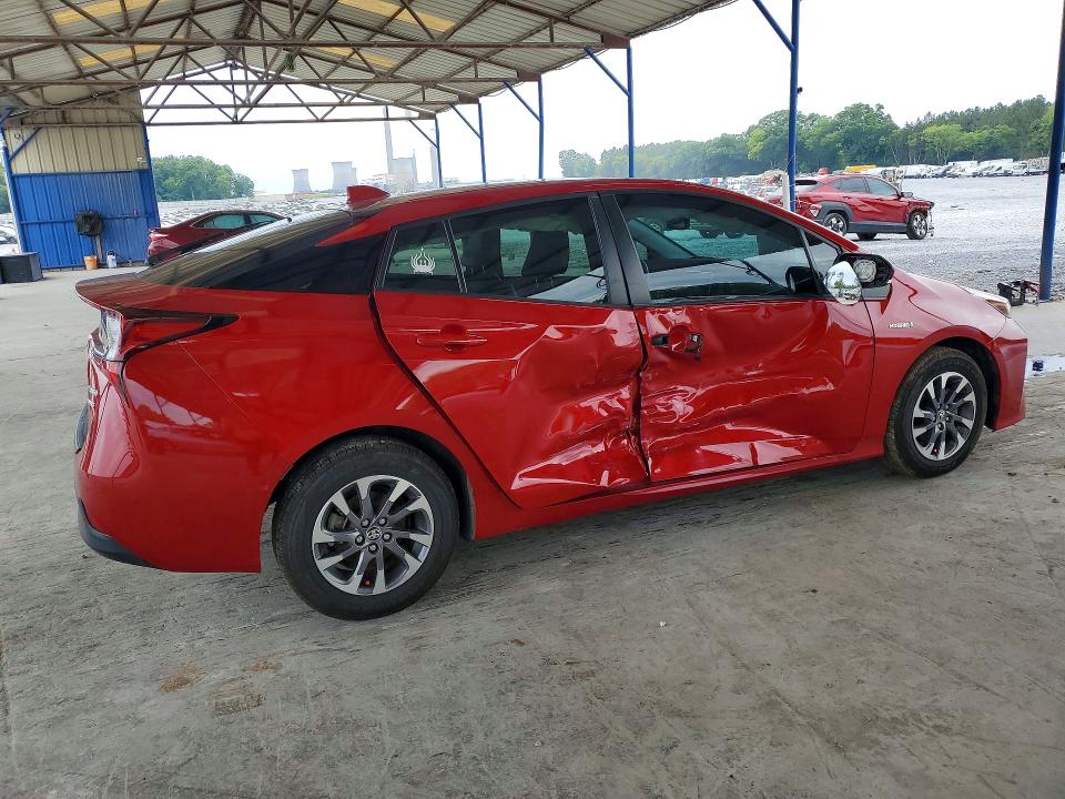 2022 Toyota Prius VIN JTDKAMFUXN3184845 COPART salvage auction — SIDE, Ga - Cert Of Title-Salvage, sold $10,500 on 2026-07-09 (photo 3)