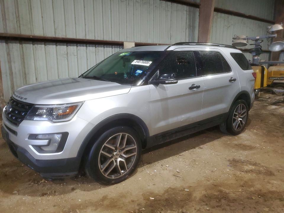 2016 Ford VIN 1FM5K8GT7GGB94134 COPART salvage auction — REAR END, Tx - Certificate Of Title, sold $3,850 on 2026-07-03 (photo 1)