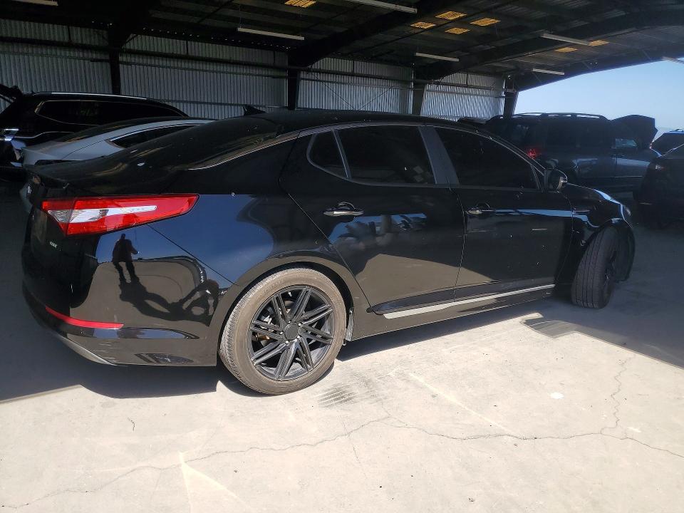 2012 Kia VIN KNAGM4AD4C5016394 COPART salvage auction — SIDE, Ca - Salvage Certificate, sold $1,550 on 2026-07-06 (photo 3)