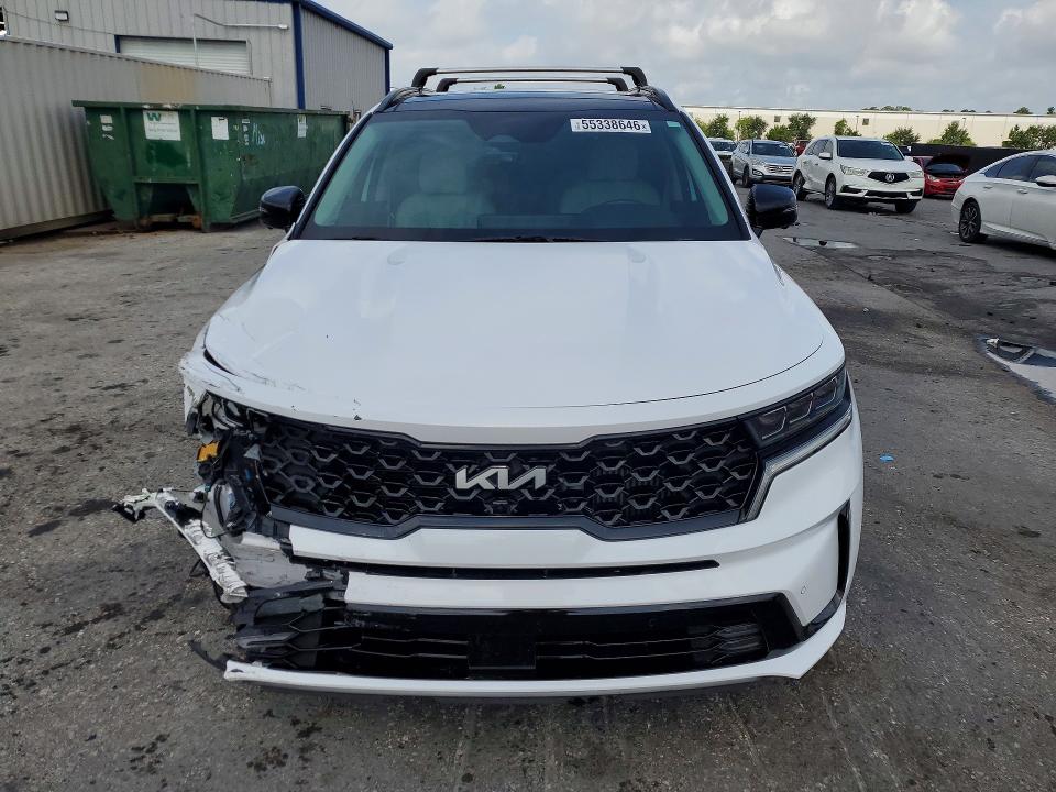 2022 Kia Sorento VIN 5XYRK4LFXNG126411 COPART salvage auction — FRONT END, Fl - Cert Of Title Slvg Rebuildable, sold $2,950 on 2026-07-30 (photo 5)