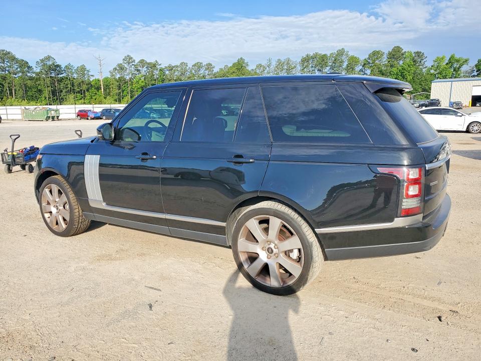 2013 Land rover RANGE ROVER VIN SALGS2EF6DA120332 COPART salvage auction — FRONT END, Sc - Cert Of Title-Salvage, sold $4,700 on 2026-07-22 (photo 2)