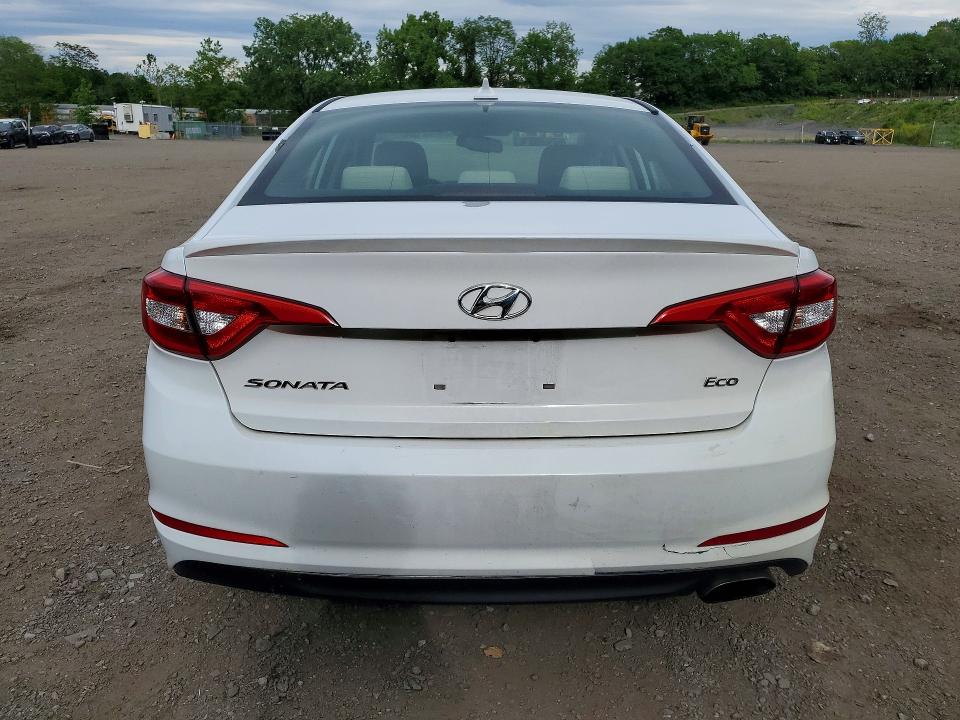2017 Hyundai Sonata VIN 5NPE24AA7HH456526 COPART salvage auction — FRONT END, NY - MV-907A SALVAGE CERTIFICATE, sold $550 on 2026-07-02 (photo 6)