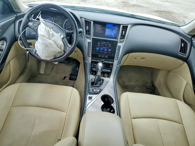 2015 Infiniti VIN JN1BV7AP8FM340824 COPART salvage auction — FRONT END, Al - Cert Of Title-Salvage Title, sold $1,750 on 2026-07-16 (photo 8)