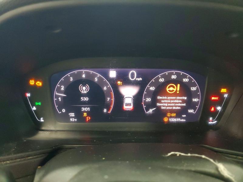 2023 Honda Accord VIN 1HGCY1F2XPA037812 COPART salvage auction — FRONT END, Sc - Dealer Only Clean Title (P), sold $14,600 on 2026-07-29 (photo 9)