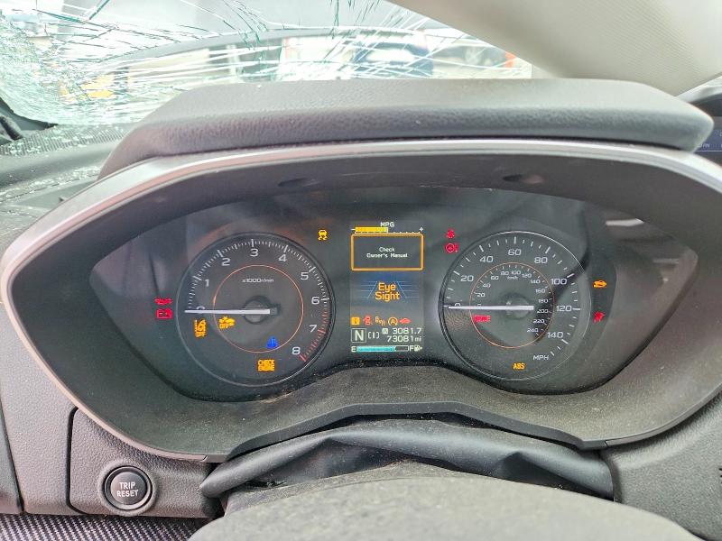 2021 Subaru Crosstrek VIN JF2GTAEC3MH371208 COPART salvage auction — ALL OVER, Fl - Certificate Of Destruction, sold $475 on 2026-07-28 (photo 9)
