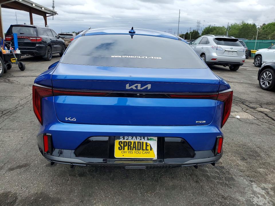 2025 Kia K4 VIN 3KPFW4DE3SE214240 COPART salvage auction — SIDE, Co - Salvage Title, sold $9,700 on 2026-08-18 (photo 6)